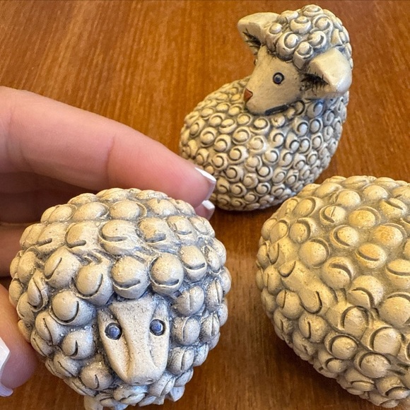 Artisania rinconada figurine Sheep Family 3 Pieces Retired - Picture 3 of 7